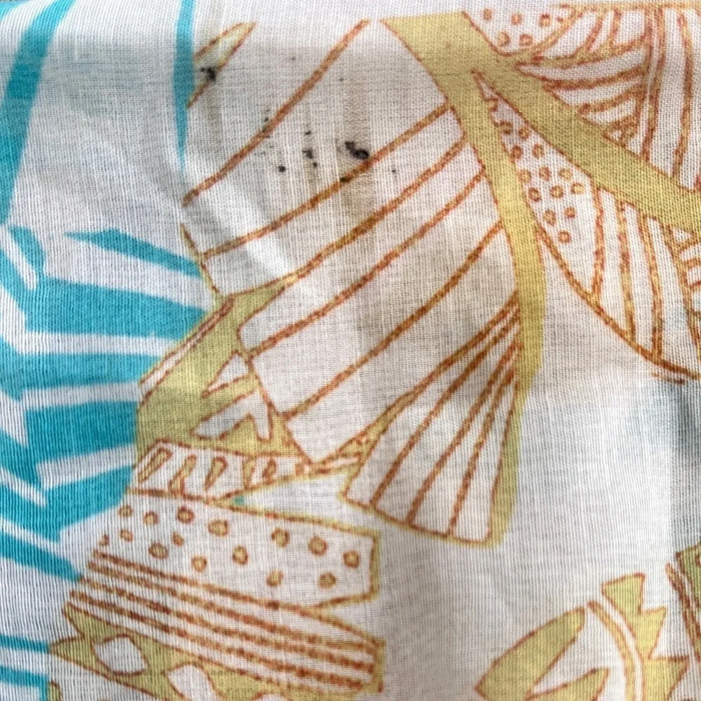 World Market Printed Scarf Beach Coverup Resort Festival